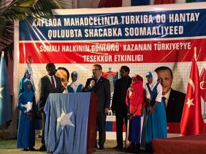 Somali'de "Halkının Gönlünü Kazanan Türkiye’ye Teşekkür" etkinliği