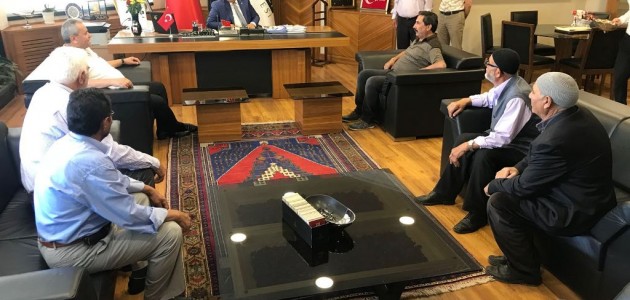 Özkan Özgüven'e teşekkür ziyareti