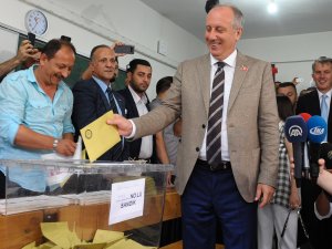 CHP'nin Cumhurbaşkanı adayı İnce oyunu kullandı