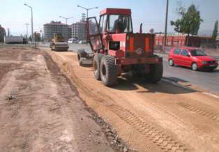Konya'da duble yol çalışmaları