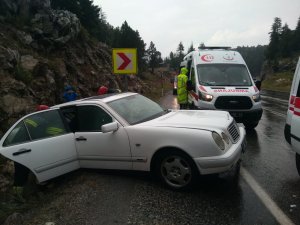 Seydişehir'de trafik kazası: 2 yaralı