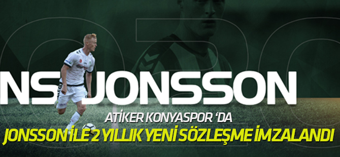 Atiker Konyaspor Jens Jonsson İle 2 Yıllık Yeni Sözleşme İmzalandı