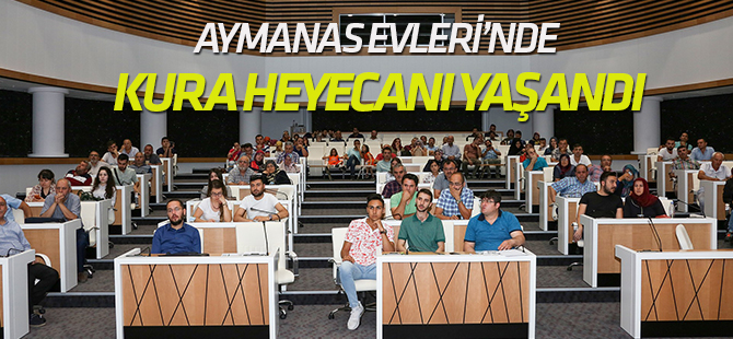 Aymanas Evleri’nde kura heyecanı