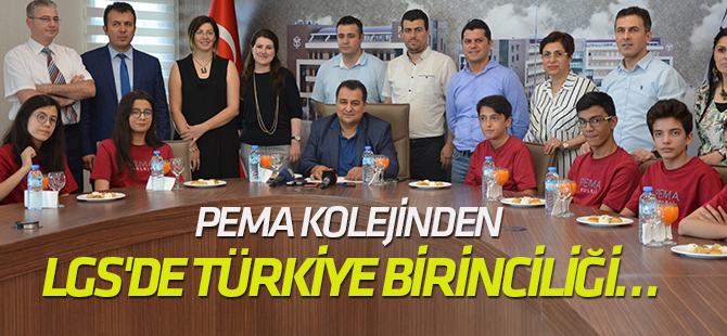 Pema Kolejinden Lgs'de Türkiye Birinciliği…