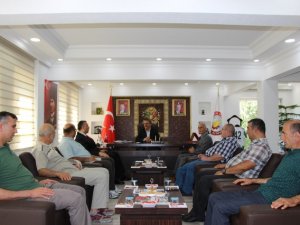 Şehit ve Gaziler Derneğinden Seydişehir ziyareti