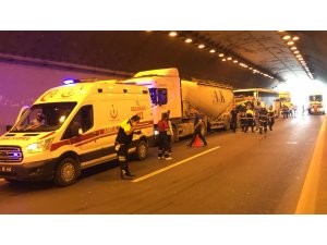 GÜNCELLEME - Anadolu Otoyolu'nda zincirleme trafik kazası