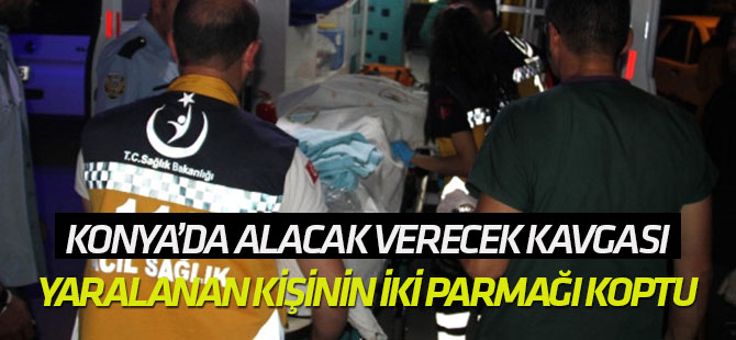 Kavgada Satırla Başından Yaralanan Şahsın İki Parmağı Koptu