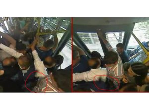 Belediye otobüslerinin "kumbarası" suçüstü yakalandı