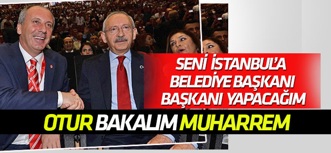Muharrem İnce'den geri adım!