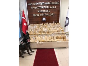 Van'da 105 kilogram eroin ele geçirildi