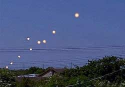 Yüzlerce kişinin UFO HEYECANI