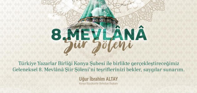 Şairler Konya'da buluşuyor