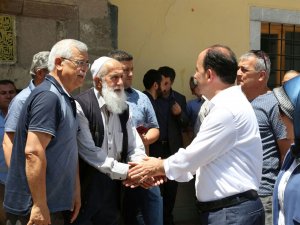 Başkan Altay Sadreddin Konevi Camii’nde vatandaşlarla buluştu