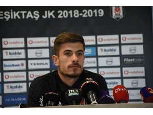 "Beşiktaş'ta kalıcı olmak ilk hedefim"