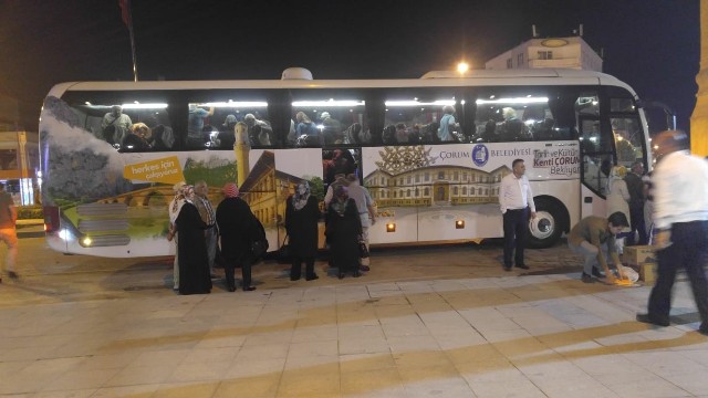 Çorum Belediyesi'nin Konya ve Hacıbektaş gezileri başladı