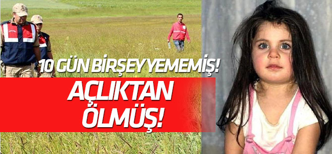 Minik Leyla kaçırılıp aç bırakılmış!