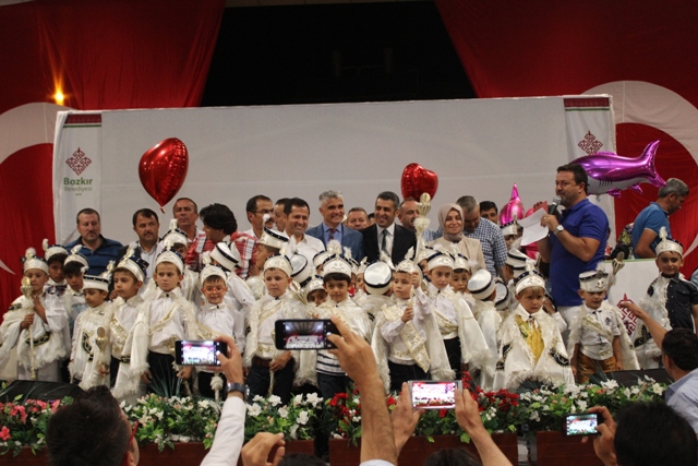 Bozkır’da sünnet şöleni