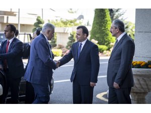 Yıldırım'dan Anayasa ve Uyuşmazlık Mahkemelerine veda ziyareti