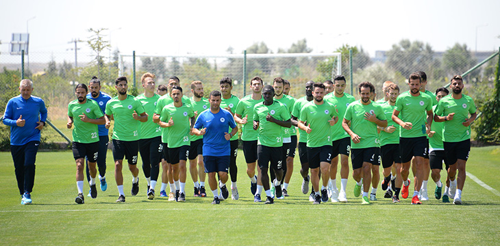 Konyaspor Konya'daki son çalışmasını yaptı
