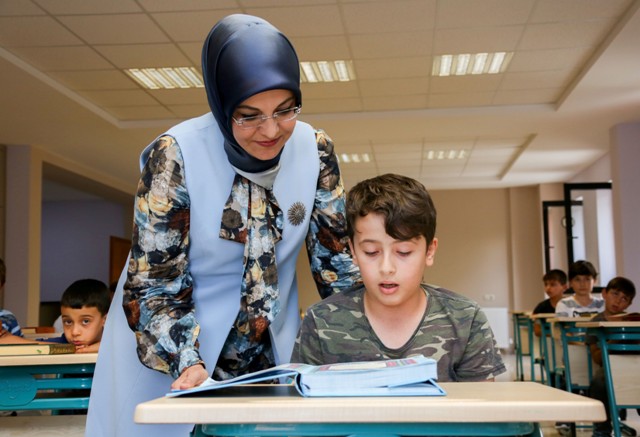 Küçük Kovanağzı Sosyal Tesisi hizmette