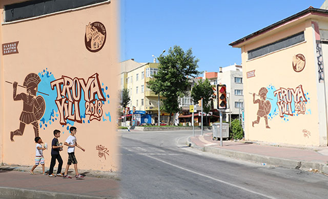 'Troya Yılı'na UEDAŞ'tan destek geldi