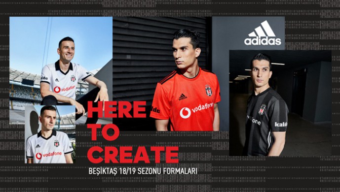 Beşiktaş'ta yeni formalar satışa çıkarıldı