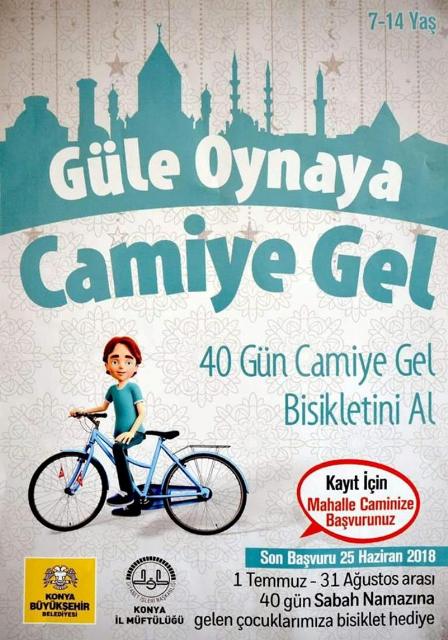 Seydişehir'de bin 609 çocuk sabah namazında buluşuyor