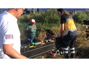 Tekirdağ'da tren kazası: Çok sayıda ölü ve yaralı var