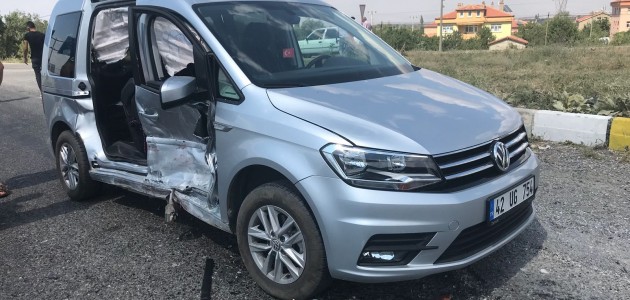 Konya'da trafik kazası: 6 yaralı