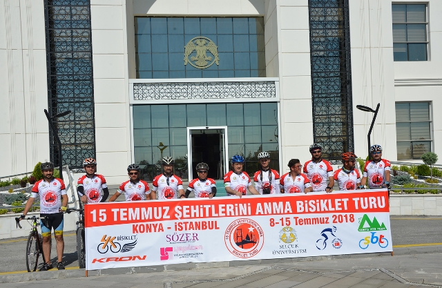 15 Temmuz Şehitleri İçin yola çıktılar