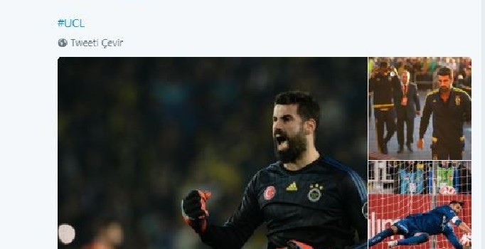 UEFA'dan Volkan Demirel paylaşımı