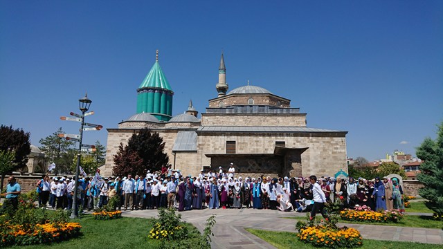 Terör Mağduru Öğrenciler Konya’yı Gezdi