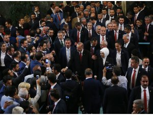 Cumhurbaşkanı Erdoğan'ın yemin töreninden izlenimler