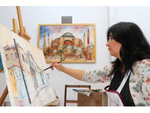 Gürcü ressamın Türkiye tutkusu