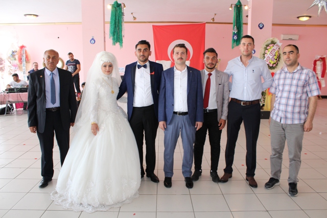 Kaymakam Cıdıroğlu, terör gazisinin düğününe katıldı