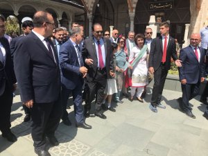 Pakistan Cumhurbaşkanı Hüseyin Konya'da