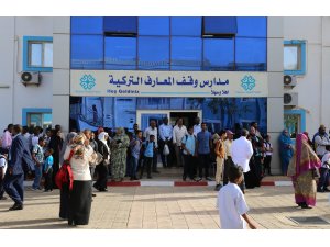 TMV okulları yenilenen yüzüyle Sudan'da eğitime başladı