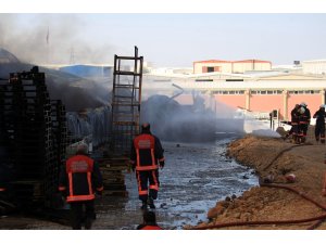 GÜNCELLEME - Malatya'da dondurma fabrikasında yangın