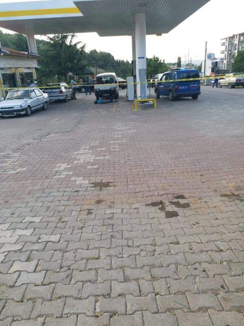 Konya'da akaryakıt istasyonunda infaz
