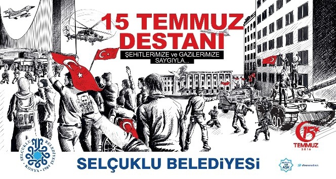 Selçuklu Belediyesinden anlamlı 15 Temmuz filmi