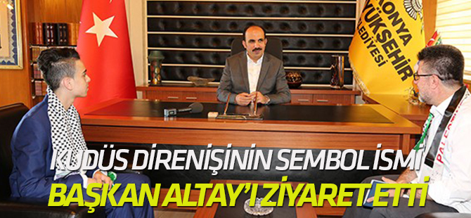 Cüneydi Başkan Altay’ı ziyaret etti