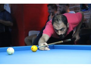 Kütahya'da özel bilardo turnuvası