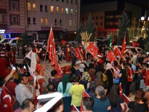 Kulu'da 15 Temmuz yürüyüşü yapıldı