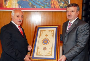 Vali Aydın’dan  Akyürek’e veda ziyareti