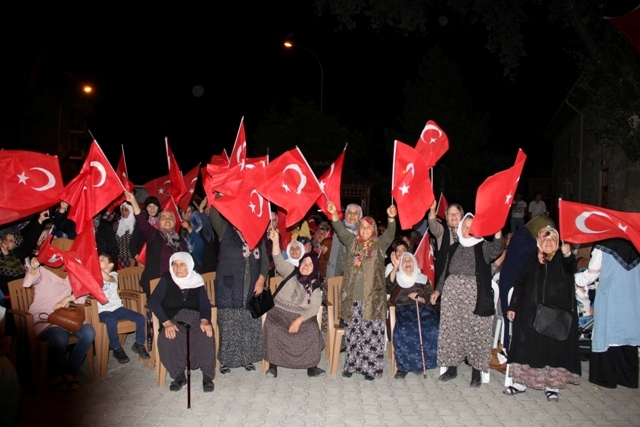 Yalıhüyük’te 15 Temmuz Şehitleri anıldı
