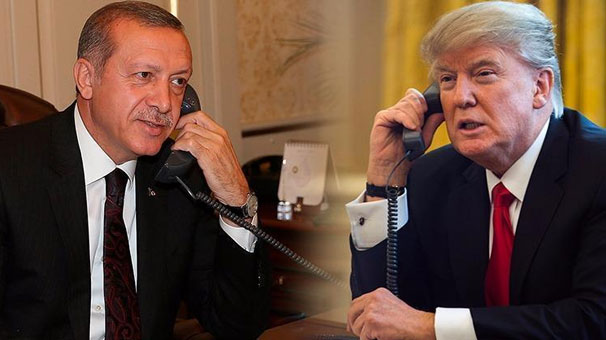 Erdoğan ve Trump telefonda görüştü!