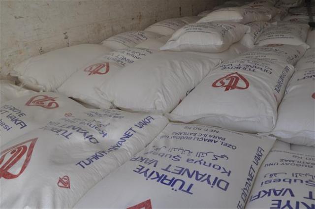 Yalıhüyük'ten Halep’e un yardımı