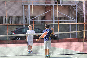 Teniste 15 Temmuz şehitleri anıldı