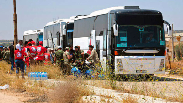 Suriye'de binlerce kişiyi kapsayan tahliye anlaşması