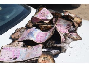 150 bin TL istimlak parası evle birlikte küle döndü